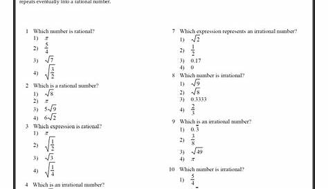 printable math worksheets for 8th graders