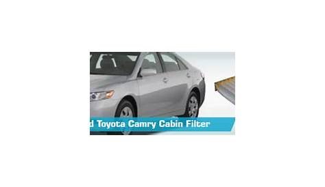 Toyota Camry Cabin Filter - Cabin Air Filters - Denso WIX Bosch UAC API