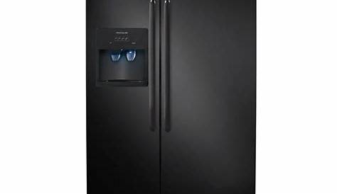 Shop Frigidaire 26-cu ft Side-by-Side Refrigerator with Single Ice