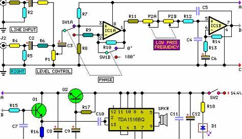 tea2025 bridge amplifier circuit diagram