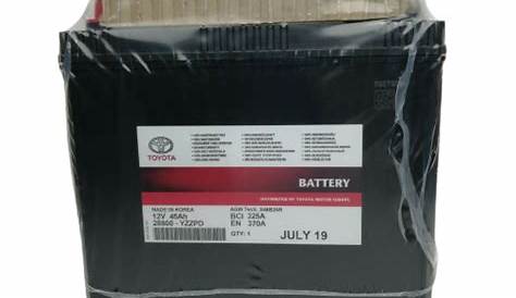 battery for a 2015 toyota rav4
