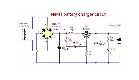 battery charger circuit diagram 24 volt