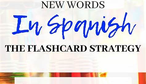 spanish flashcards printable pdf