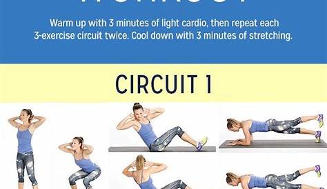 Circuit Training news: Circuit Training Exercises With Weights