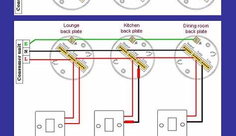 home lighting circuit diagram 2 wire