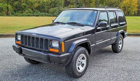 No Reserve 2001 Jeep Cherokee Sport 4.0l 4x4 Low Miles Maintained