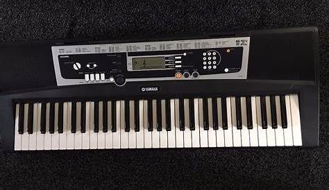 Yamaha YPT-210 Electric Keyboard 61 keys complete with stand, plug and