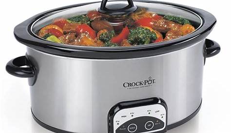 crock-pot 7-quart oval manual slow cooker
