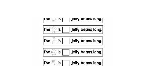 Jelly Bean Measurement by Beth Kirincich | Teachers Pay Teachers