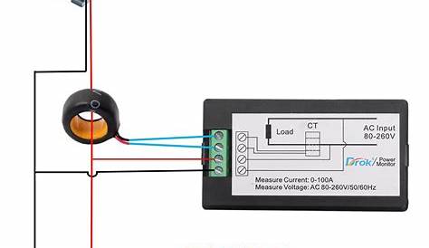 digital amp meter wiring diagram