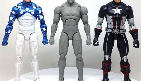 1:12 (6" Scale) Super Articulated Action Figure Blanks by Cryptid Toys