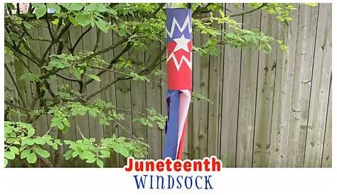 Juneteenth Windsock Craft for Kids - HAPPY TODDLER PLAYTIME