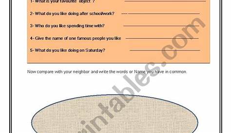 fun activity worksheets for teens