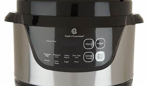 Cooks Essentials Electric Pressure Cooker Recipes | Dandk Organizer