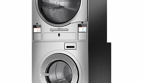 Stacked Washer Extractor or Tumble Dryers -Speed Queen Commercial