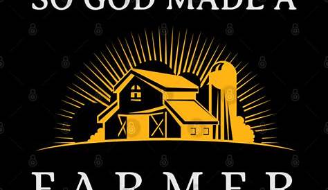 So God Made A Farmer Farm - Farmer - Tapestry | TeePublic