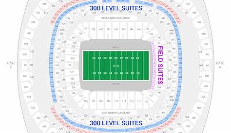 New Orleans Saints Suite Rentals | Caesars Superdome