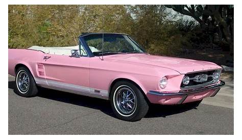 Pink 1967 Ford Mustang Convertible - MustangAttitude.com Photo Detail