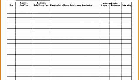 Mileage Template Unique Mileage Log If You Re Somebody Who Needs To - Free Printable Mileage Log