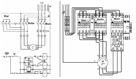 star delta wiring connection diagram
