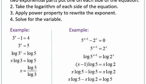 50 Exponential Functions Worksheet Answers