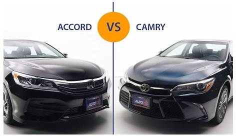 Compare Honda Accord To Toyota Camry