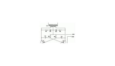 electrical inverter circuit diagram