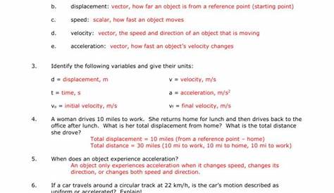wave velocity calculations worksheet answer key