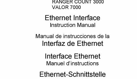 OHAUS RANGER 3000 INSTRUCTION MANUAL Pdf Download | ManualsLib