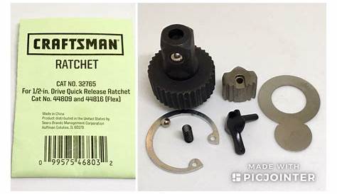 craftsman ratchet repair kit free
