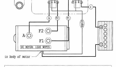 power winch wiring diagram