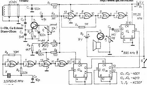 pi metal detector circuit diagram