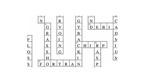 circuit diagram crossword clue