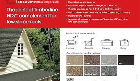 gaf liberty roofing color chart