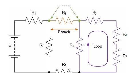 kirchhoff's current law circuit diagram