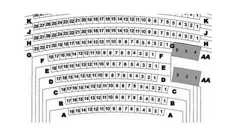 with joy seating chart