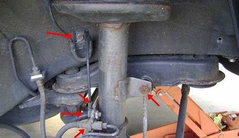 Replacing the Rear Strut and/or Coil Spring on a Toyota Camry (With