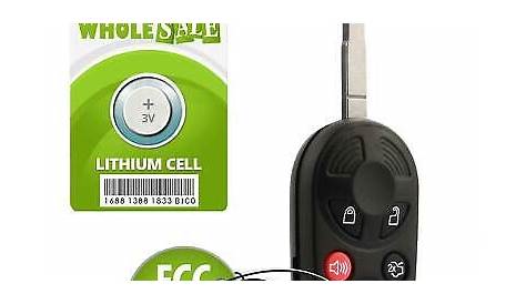 For 2012 2013 2014 2015 2016 Ford Focus Keyless Entry Uncut Car Remote