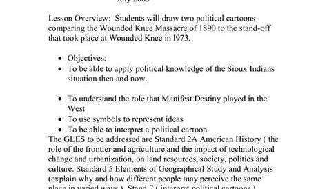 Understanding Political Cartoons Lesson Plan for 11th - 12th Grade