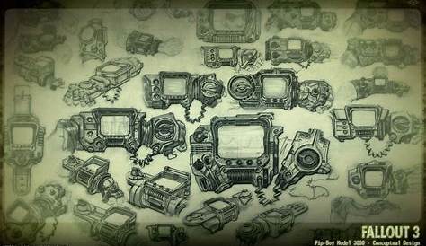 experimental pip boy schematic