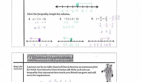 solving inequalities with variables on both sides worksheets