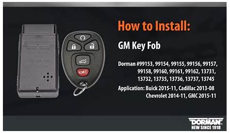 How To Program A 2002 Chevy Tahoe Key Fob