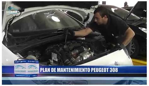Mantenimiento programado Peugeot 308 - Dossier Soluciones en Postventa
