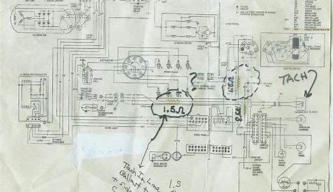 1968 Mustang wiring diagrams WITH TACH, please help - Ford Mustang Forum