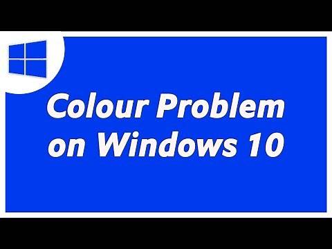 How to Reset Color Settings in Windows 10