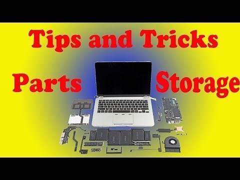 Computer Repair Tips and Tricks: Storing Your Laptop Spare Parts