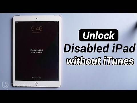 Unlock Disabled iPad Easily 2021 Fixed | without iTunes