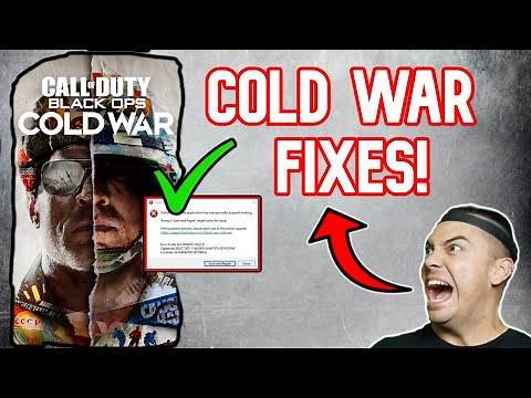 How To FIX BLACK OPS COLD WAR Crashing PC FIX GUIDE Call Of Duty