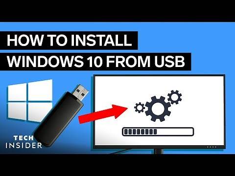 How To Install Windows 10 From USB