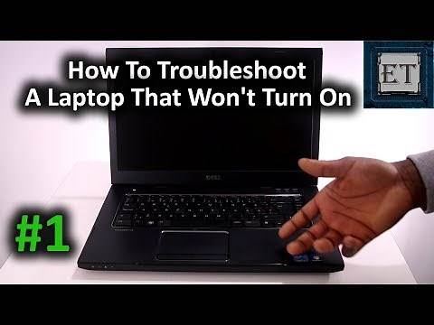 How To Fix or Troubleshoot a Laptop That Won't Turn On [#1]